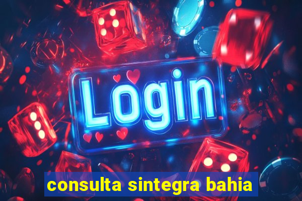consulta sintegra bahia